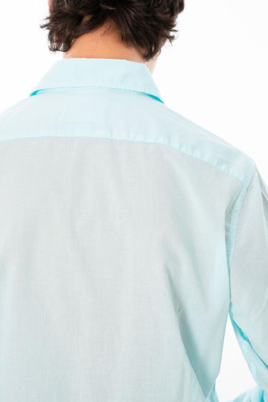 26SS 세인트바쓰 긴팔 셔츠 LCM0001 56L Turchese - MC2 SAINT BARTH
