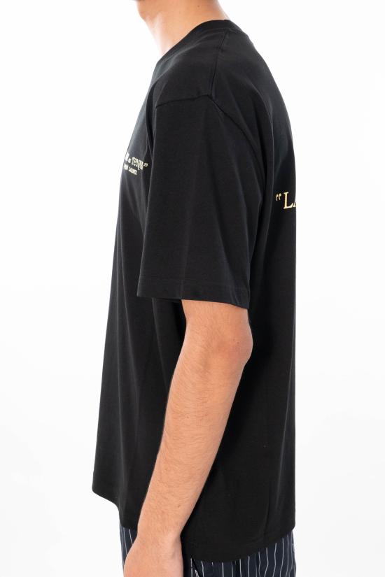 26SS 라코스테 반팔 티셔츠 TH1425 031 Black - LACOSTE