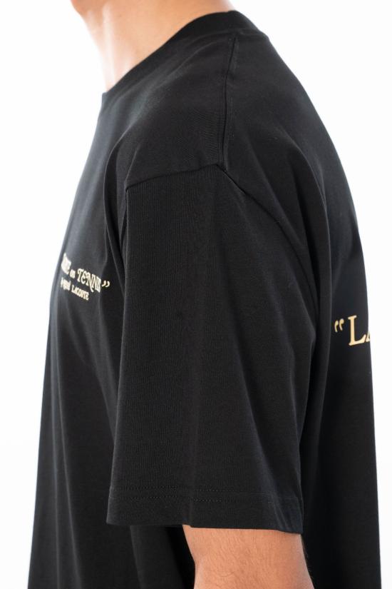 26SS 라코스테 반팔 티셔츠 TH1425 031 Black - LACOSTE