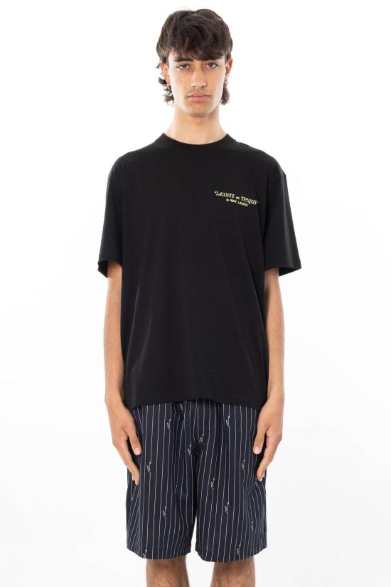 26SS 라코스테 반팔 티셔츠 TH1425 031 Black