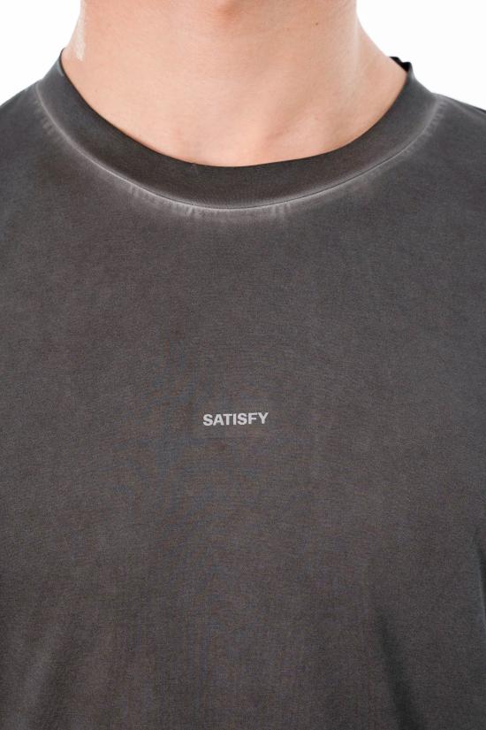 26SS 새티스파이 아우라라이트 티셔츠 11000 00D01 PIGMENT BLACK Black - SATISFY
