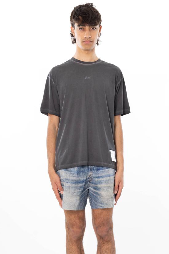 26SS 새티스파이 아우라라이트 티셔츠 11000 00D01 PIGMENT BLACK Black