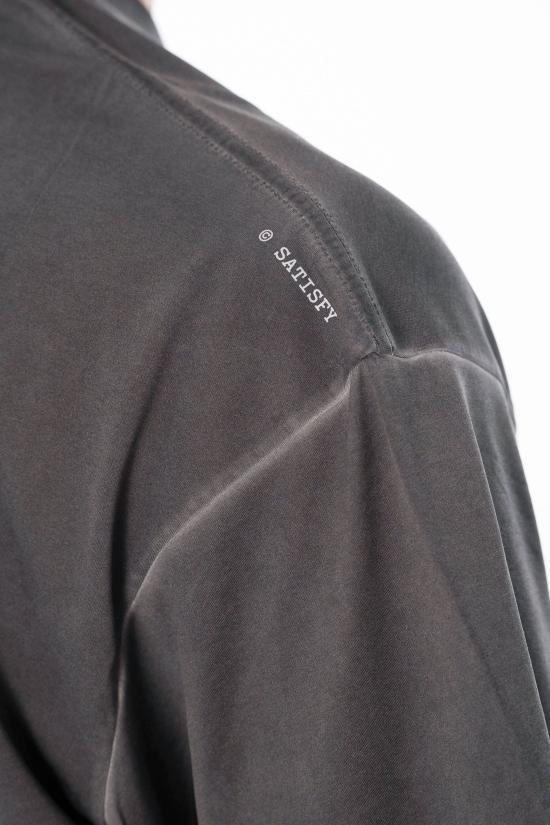 26SS 새티스파이 아우라라이트 티셔츠 11000 00D01 PIGMENT BLACK Black - SATISFY