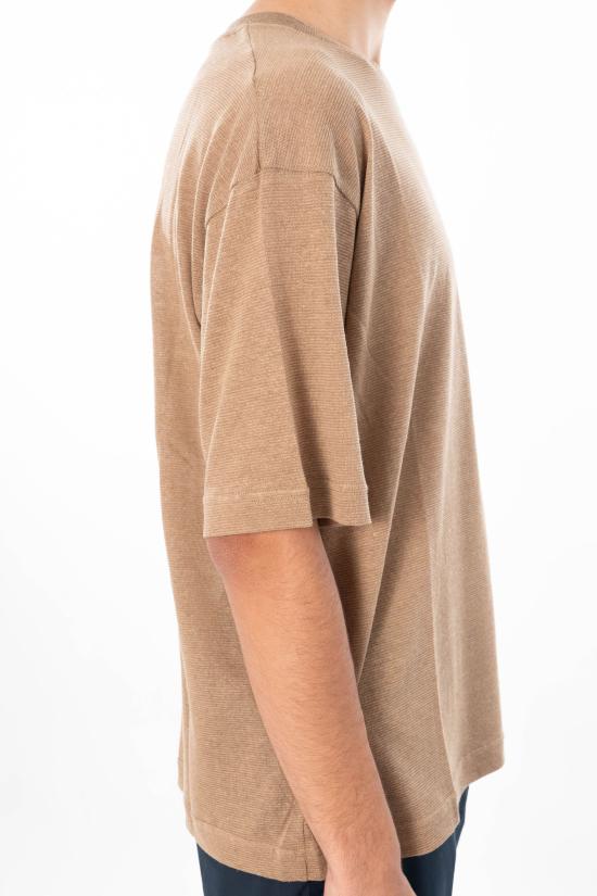 26SS 화이트샌드 반팔 티셔츠 26SU40 657 44 Beige - WHITE SAND