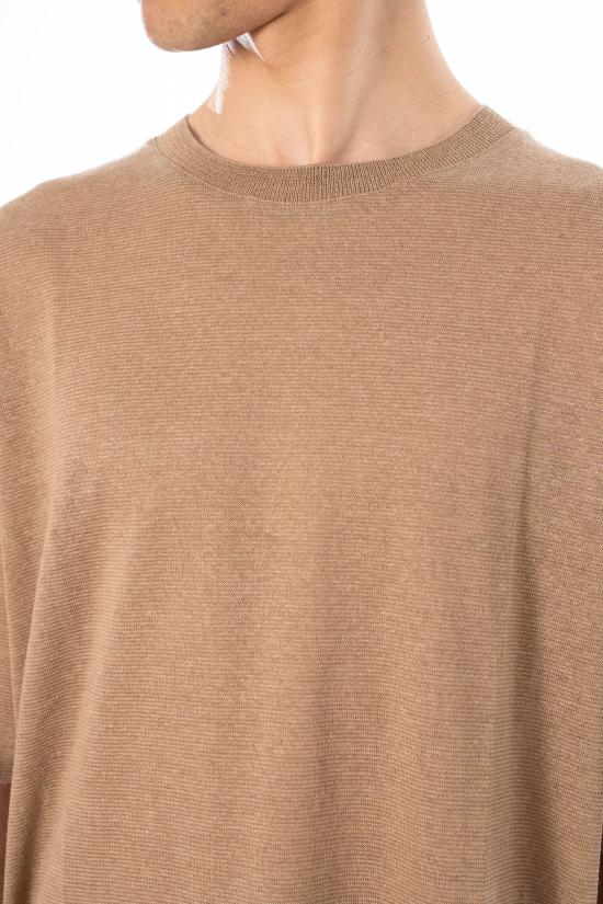 26SS 화이트샌드 반팔 티셔츠 26SU40 657 44 Beige - WHITE SAND