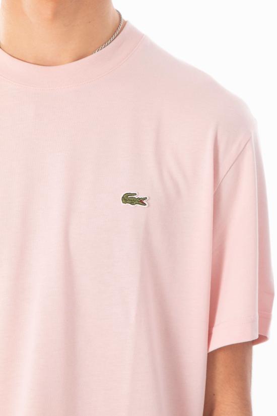 26SS 라코스테 반팔 티셔츠 TH7318 ADY Pink - LACOSTE