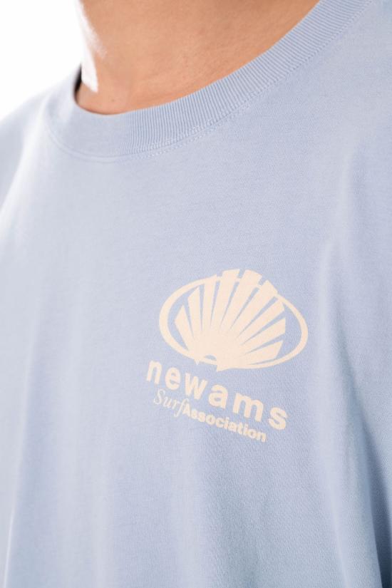 26SS 뉴 암스테르담 서프 어쏘시에이션 긴팔 티셔츠 2601108001 BABY BLUE Blue - NEW AMSTERDAM SURF ASSOCIATION