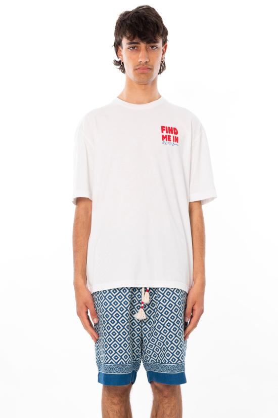 26SS 세인트바쓰 반팔 티셔츠 DLR0001 08058L 01N White