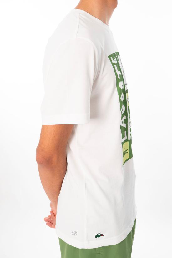 26SS 라코스테 반팔 티셔츠 TH1773 001 White - LACOSTE