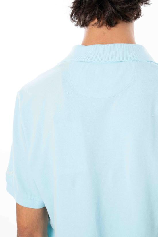 26SS 세인트바쓰 폴로 티셔츠 CHS0001 56 Turchese - MC2 SAINT BARTH