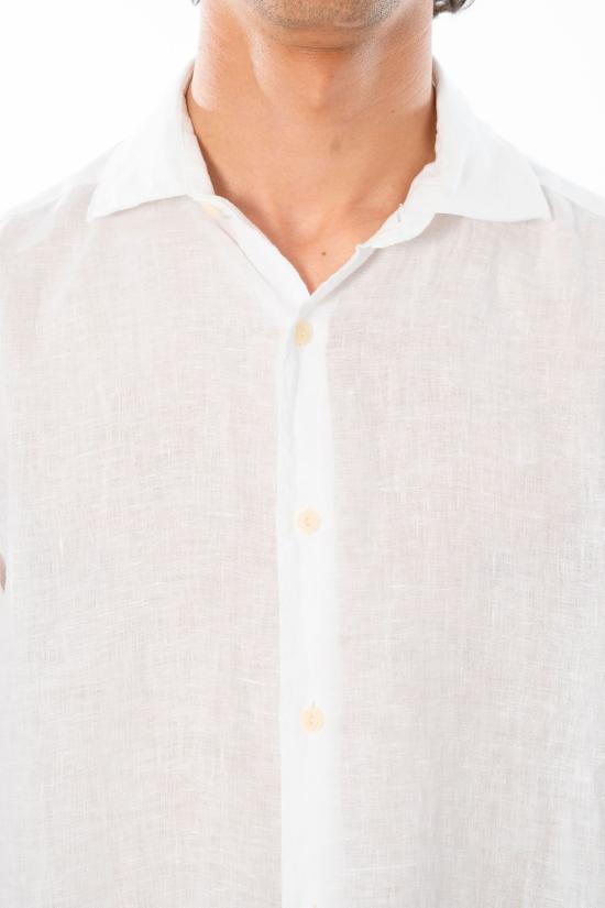 26SS 세인트바쓰 긴팔 셔츠 PAMP001 TEX0001 01 White - MC2 SAINT BARTH