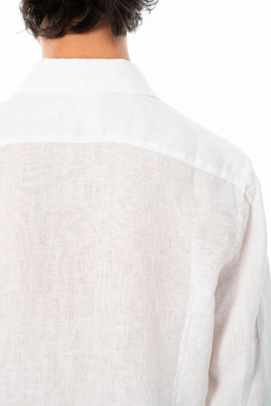 26SS 세인트바쓰 긴팔 셔츠 PAMP001 TEX0001 01 White - MC2 SAINT BARTH