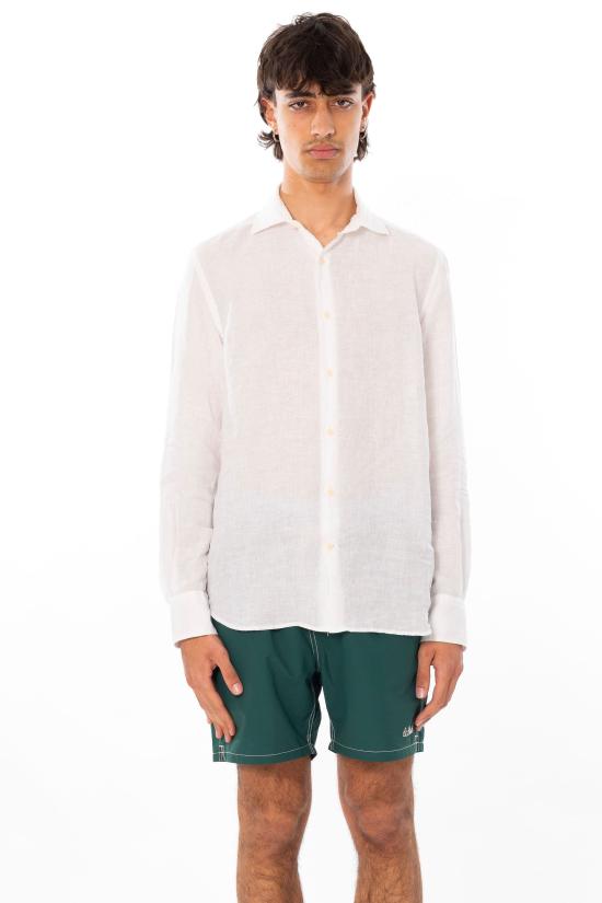 26SS 세인트바쓰 긴팔 셔츠 PAMP001 TEX0001 01 White