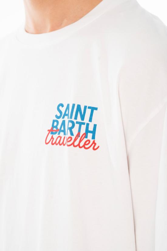 26SS 세인트바쓰 반팔 티셔츠 DLR0001 04315L 01N White - MC2 SAINT BARTH