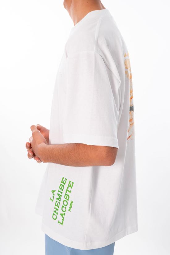26SS 라코스테 반팔 티셔츠 TH1434 001 White - LACOSTE