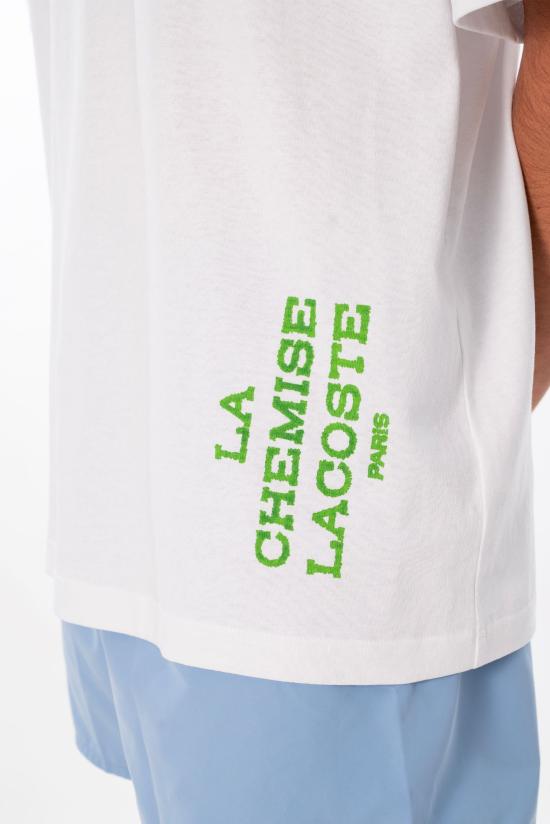 26SS 라코스테 반팔 티셔츠 TH1434 001 White - LACOSTE