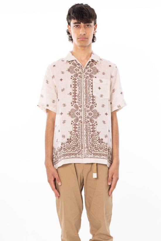 26SS 세인트바쓰 반팔 셔츠 SIF0003 07980L 11 Beige