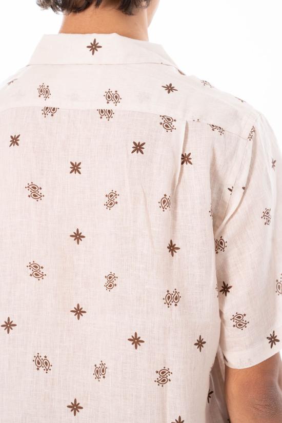 26SS 세인트바쓰 반팔 셔츠 SIF0003 07980L 11 Beige - MC2 SAINT BARTH