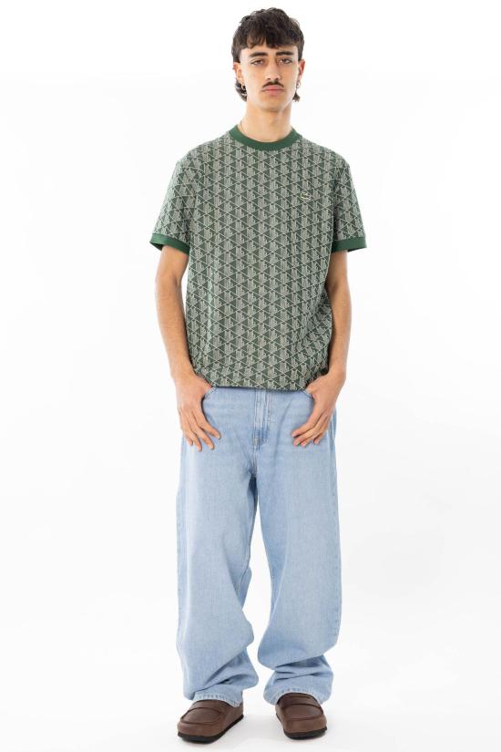 26SS 라코스테 반팔 티셔츠 TH1197 D1R Green - LACOSTE