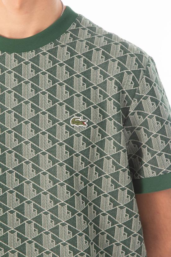 26SS 라코스테 반팔 티셔츠 TH1197 D1R Green - LACOSTE
