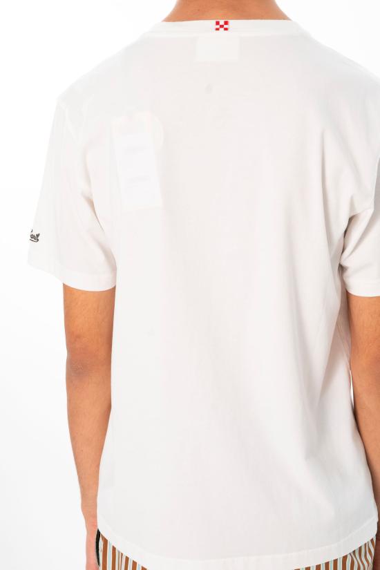 26SS 세인트바쓰 반팔 티셔츠 POT0001 04452L 10 White - MC2 SAINT BARTH