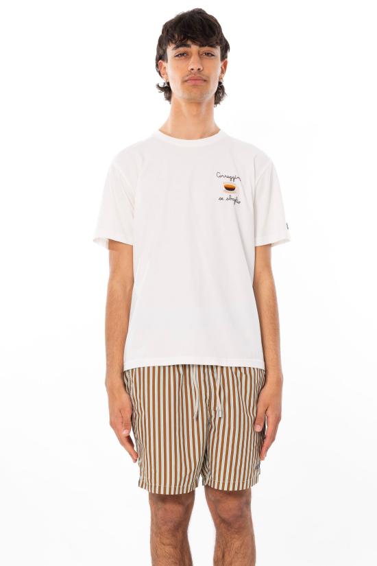 26SS 세인트바쓰 반팔 티셔츠 POT0001 04452L 10 White