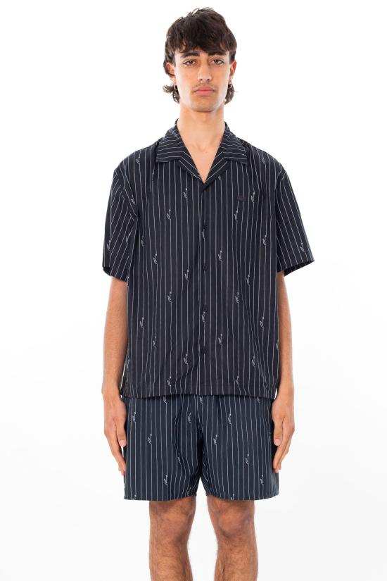 26SS 라코스테 반팔 셔츠 CH2343 IY8 Black