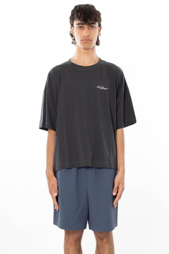 26SS 뉴 암스테르담 서프 어쏘시에이션 반팔 티셔츠 2601065001 ANTRACITE Grey