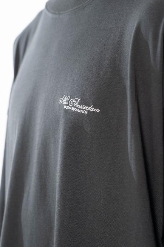 26SS 뉴 암스테르담 서프 어쏘시에이션 반팔 티셔츠 2601065001 ANTRACITE Grey - NEW AMSTERDAM SURF ASSOCIATION