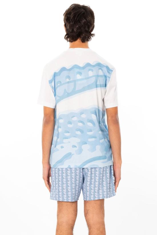 26SS 라코스테 반팔 티셔츠 TH1997 001 White - LACOSTE