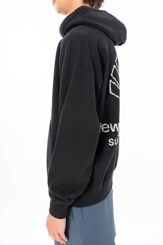 26SS 뉴 암스테르담 서프 어쏘시에이션 후드 티셔츠 2601164001 BLACK WHITE Black - NEW AMSTERDAM SURF ASSOCIATION