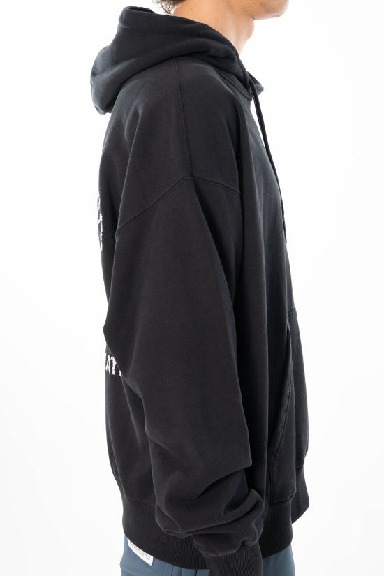 26SS 뉴 암스테르담 서프 어쏘시에이션 후드 티셔츠 2601164001 BLACK WHITE Black - NEW AMSTERDAM SURF ASSOCIATION