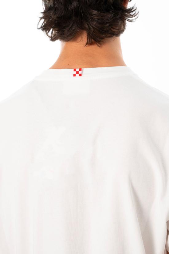 26SS 세인트바쓰 반팔 티셔츠 POT0001 00323L 01N White - MC2 SAINT BARTH