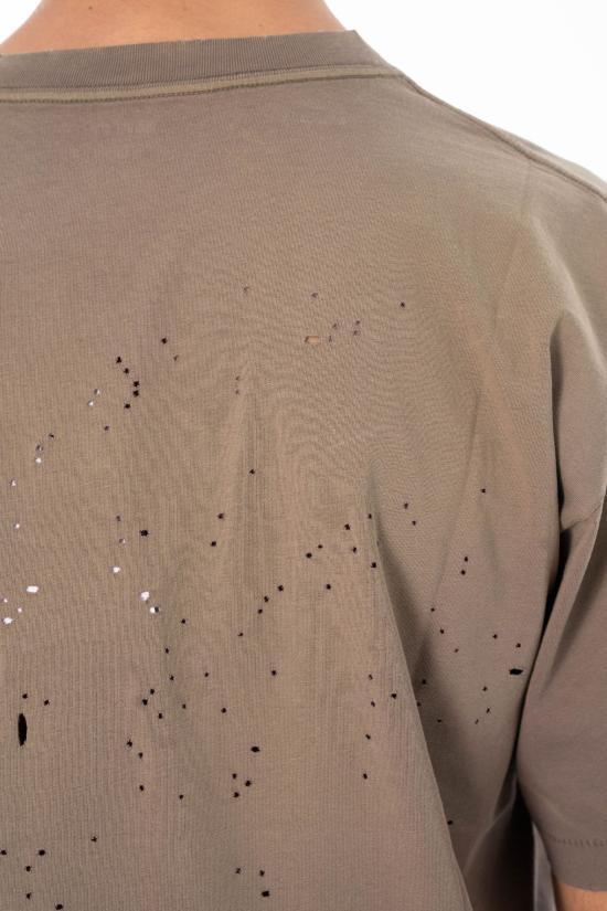 26SS 새티스파이 모스테크 티셔츠 11006 91E02 SUN BLEACHED FALCON Beige - SATISFY
