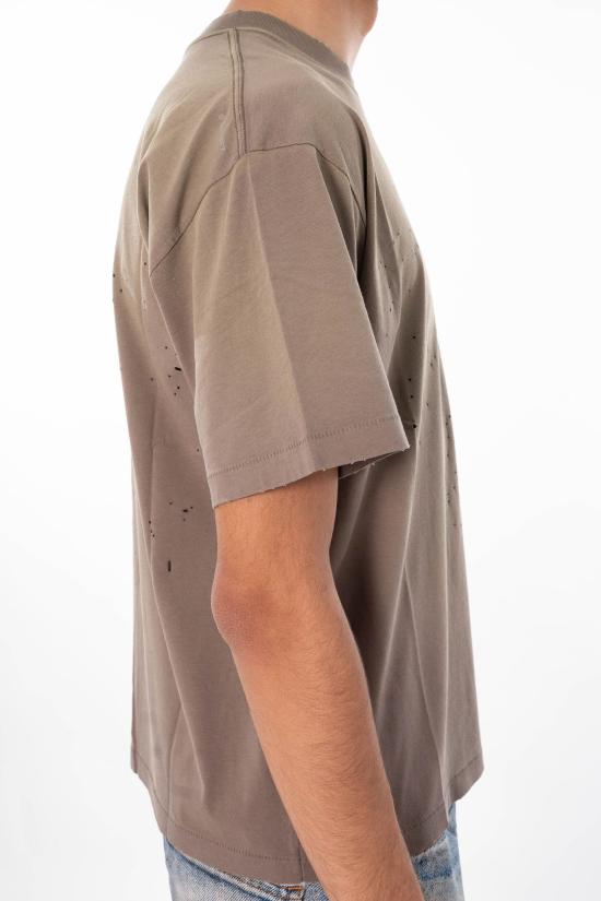 26SS 새티스파이 모스테크 티셔츠 11006 91E02 SUN BLEACHED FALCON Beige - SATISFY