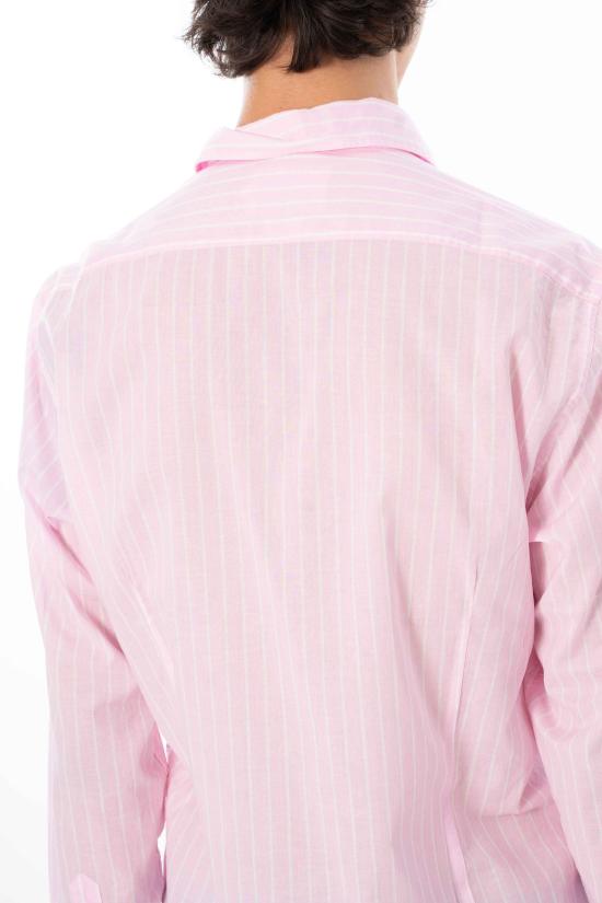 26SS 세인트바쓰 긴팔 셔츠 LCM0001 STRIPES 21 Pink - MC2 SAINT BARTH