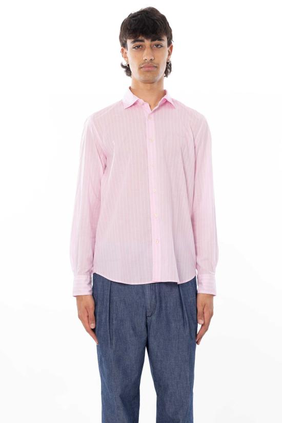 26SS 세인트바쓰 긴팔 셔츠 LCM0001 STRIPES 21 Pink