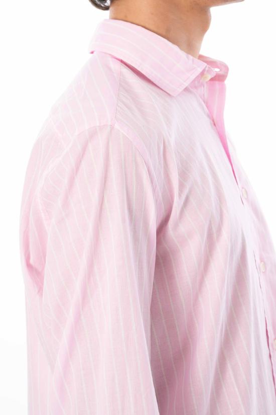 26SS 세인트바쓰 긴팔 셔츠 LCM0001 STRIPES 21 Pink - MC2 SAINT BARTH