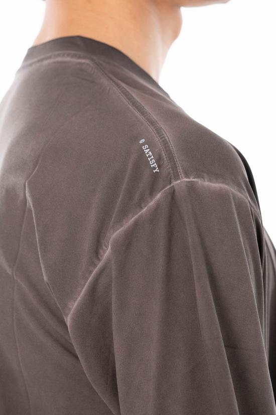 26SS 새티스파이 아우라라이트 티셔츠 11000 91D01 PIGMENT FALCON Beige - SATISFY