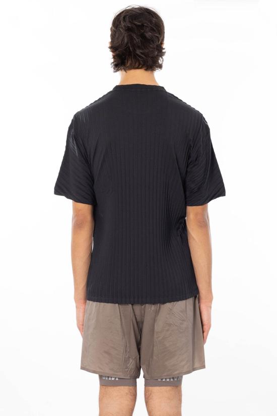 26SS 새티스파이 반팔 티셔츠 11043 00001 BLACK Black - SATISFY