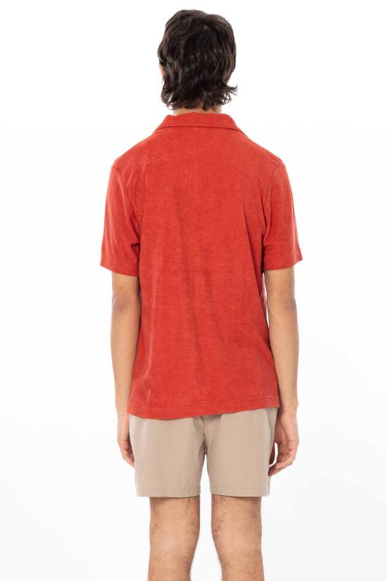 26SS 세인트바쓰 폴로 티셔츠 JER0001 47 Rosso - MC2 SAINT BARTH