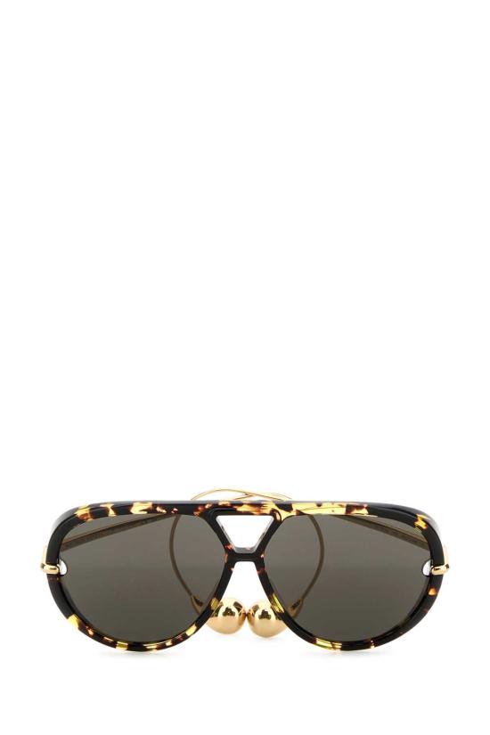 26FW 보테가베네타 선글라스 769205V2Q30 1317 HAVANAGOLDGREY - BOTTEGA VENETA
