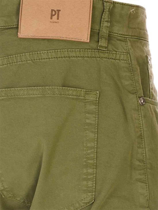 26SS 피티토리노 스트레이트 팬츠 PP05Z0PU48T0R445 Green - PT TORINO
