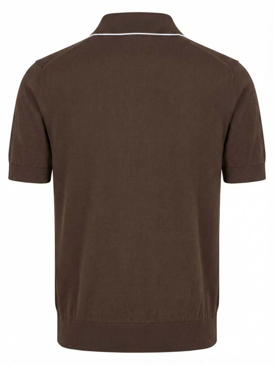 26SS 페세리코 폴로 티셔츠 R59476F149173N51N Brown - PESERICO