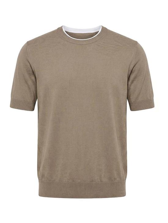 26SS 페세리코 반팔 티셔츠 R59486F149173N50N Brown