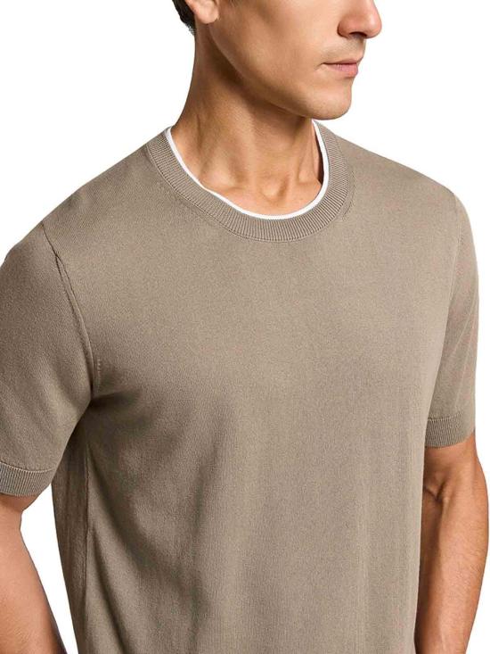 26SS 페세리코 반팔 티셔츠 R59486F149173N50N Brown - PESERICO