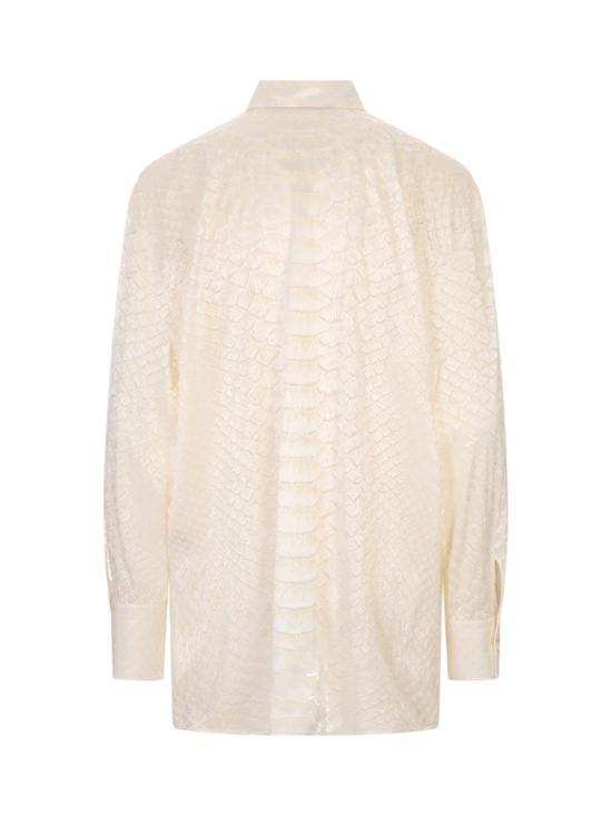 26SS 로베르토 카발리 셔츠 WWT700HES3600052 White - ROBERTO CAVALLI