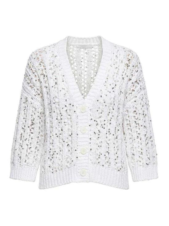 26SS 페세리코 가디건 A99095F039117B00B White