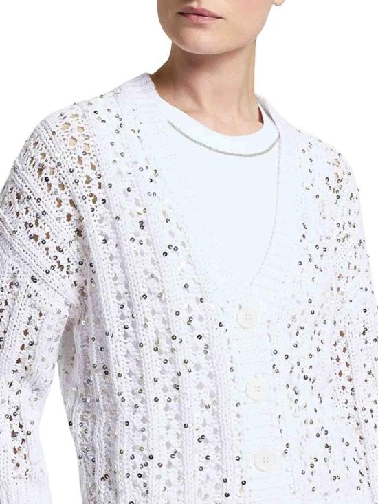 26SS 페세리코 가디건 A99095F039117B00B White - PESERICO