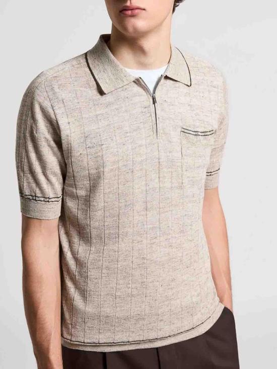 26SS 페세리코 폴로 티셔츠 R59504F129316A45A Brown - PESERICO